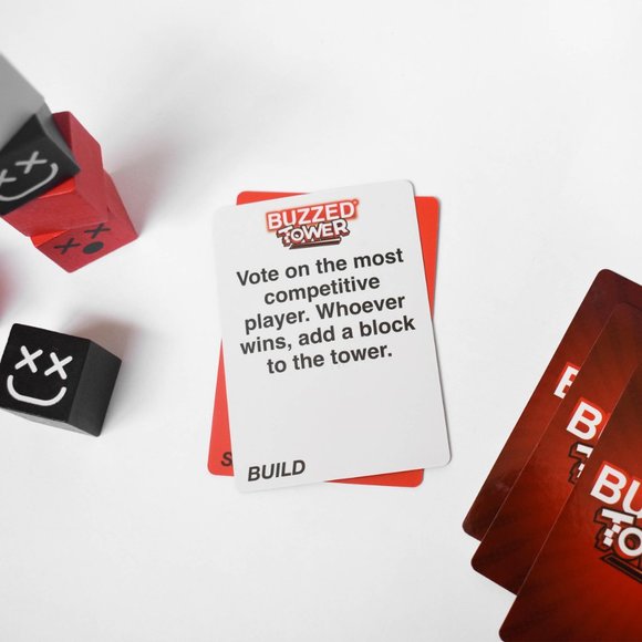 Buzzed Tower - The Block Stacking, Tower Toppling, Adult Drinking Game by What D - Picture 4 of 12